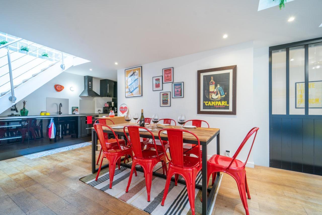 Loft Familial Au Coeur De Paris Avec Clim, Arcade Et Baby-Foot Proche Republique Et Canal St Martin 外观 照片