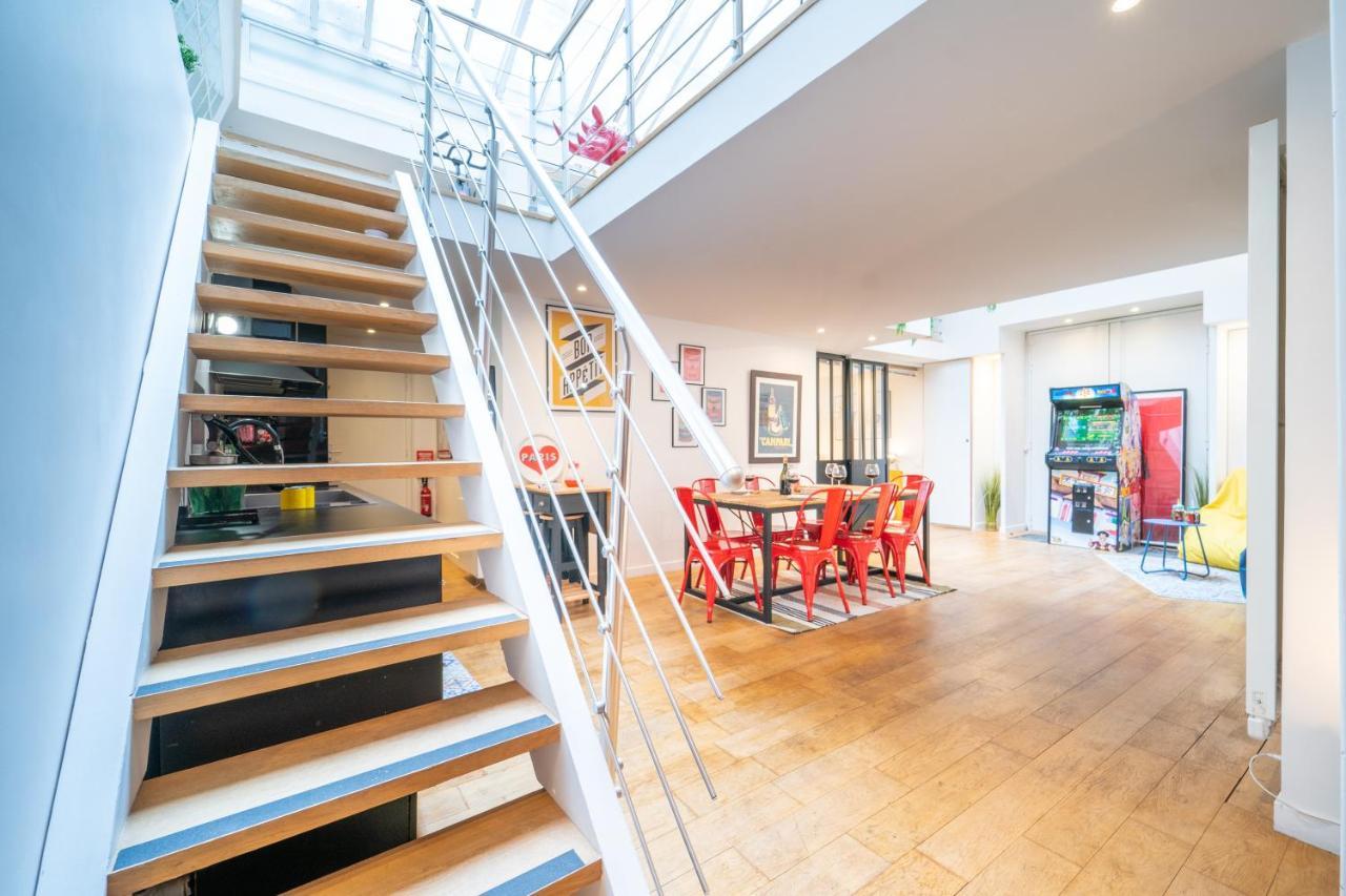 Loft Familial Au Coeur De Paris Avec Clim, Arcade Et Baby-Foot Proche Republique Et Canal St Martin 外观 照片