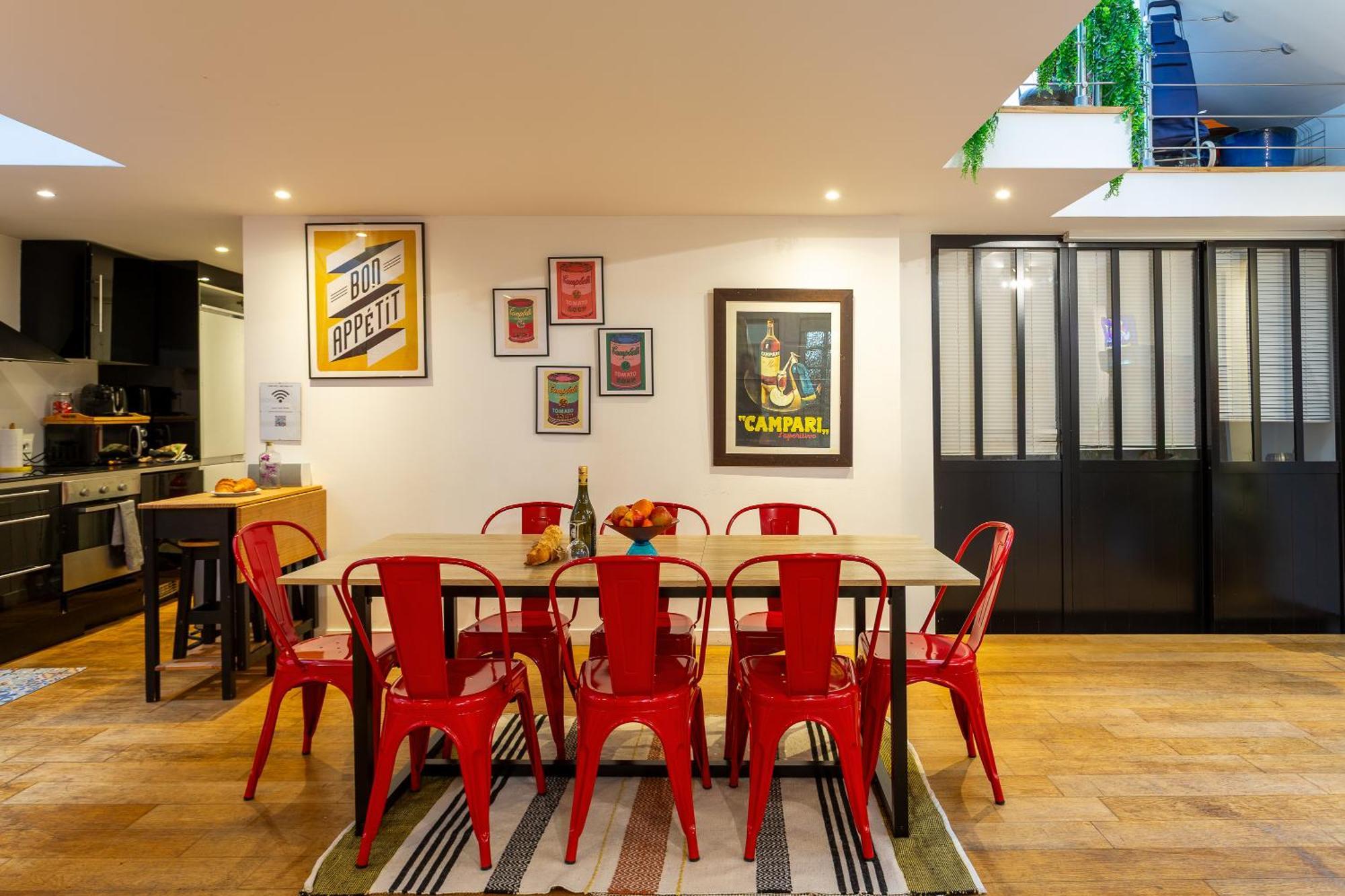Loft Familial Au Coeur De Paris Avec Clim, Arcade Et Baby-Foot Proche Republique Et Canal St Martin 外观 照片